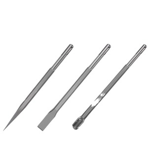 Pico de pala y cincel, broca ranuradora para hormigón, mango cuadrado, mango redondo, cincel plano Wukeng, cincel de impacto súper duro - Product Image 1
