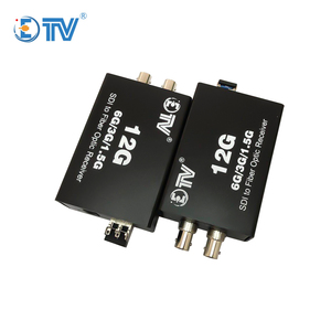 TV Station Studio sdi 4k to fiber <strong>optic</strong> 12g sdi fiber converter fiber <strong>optic</strong> Transmitter <strong>and</strong> Receiver - Product Image 3