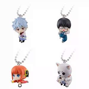 มีสินค้าในสต็อก, ลูกปัดร้อยเชือกซีรีส์ตัวละครจากอนิเมะกินทามะ ของบริษัท BD Japan - กินโทกิ, ชินปาจิ และ ซาโนะสุเกะ รูปไข่บิด - Product Image 4