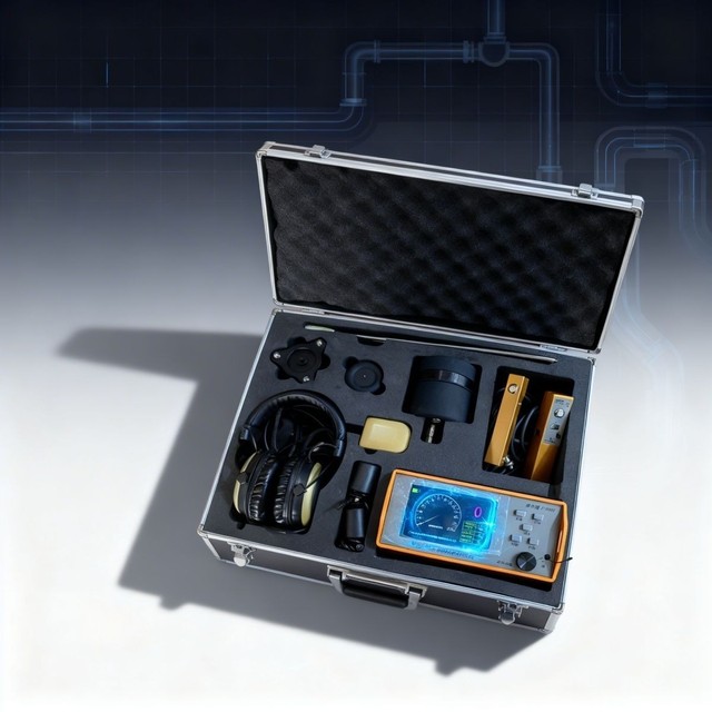 Csy New F999T High Sensitivity Underground Water Pipeline Leak Detector Clear Sound Detection for Indoor/Outdoor Public Places
