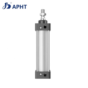 Cilindro telescópico <span class=keywords><strong>de</strong></span> pistón <span class=keywords><strong>de</strong></span> <span class=keywords><strong>doble</strong></span> acción <span class=keywords><strong>de</strong></span> alta velocidad Piezas neumáticas Serie Sc Aire medio <span class=keywords><strong>de</strong></span> trabajo - Product Image 6