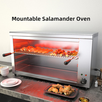Four à salamandre commercial à gaz GPL/gaz naturel à 10 brûleurs pour restaurants et hôtels