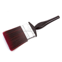 Pinceau à peinture pour murs en bois 1 pouce, manche en queue de castor, virole en acier inoxydable, colle époxy, peinture DIY, personnalisable OEM, usine chinoise