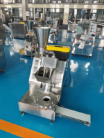 Machine automatique à momo et raviolis soupes, 3600 pièces/heure, haute capacité, 220V, en acier inoxydable 304, machine de remplissage pour usage commercial alimentaire