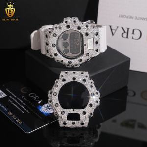 Новое поступление в стиле хип-хоп, наручные часы и застежка - Product Image 2