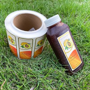 Étiquettes personnalisées en vinyle imperméable pour bouteilles <span class=keywords><strong>de</strong></span> boissons gazeuses et boissons énergisantes - Autocollants <span class=keywords><strong>de</strong></span> <span class=keywords><strong>marque</strong></span> pour entreprises - Product Image 2