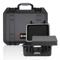 Boîtier de rangement en plastique rigide PP personnalisable OEM, étanche IP67, antichoc, anti-poussière, écologique, avec mousse, 9L pour la vente en gros