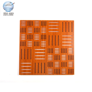 Teatro * 2440*1220mm perforación de <span class=keywords><strong>madera</strong></span> acústico panel de pared para sala de música - Product Image 6