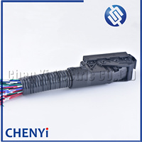 Conector de Placa de Circuito Impreso para Motor Weichai EDC7 de 89 Pines, ECU Common Rail, con Arnés de Cables y Enchufe 1928404195 para 0281020048 504122542