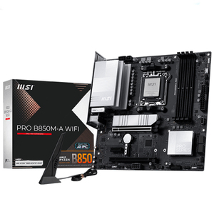 MSI PRO B850M-A WiFi m-ATXマザーボードサポート<span class=keywords><strong>AMD</strong></span> Ryzen 9000/8000/7000プロセッサ (PRO B850M-P WIFI) - Product Image 1