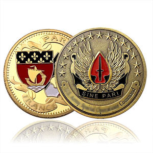 工厂价格定制纪念品风扇硬币带标志3D金银黄铜金属定制挑战硬币 - Product Image 5