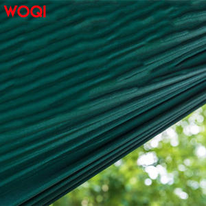 Hamaca portátil de nylon Woqi de 140x270 cm para uso en exteriores, interiores, camping, senderismo, playa, unisex, ligera. - Product Image 1