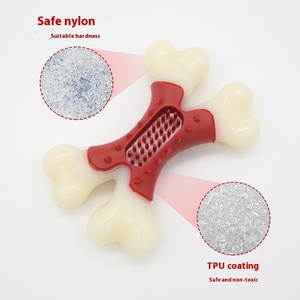 ของเล่นสัตว์เลี้ยงแบบคลาสสิกทำจากไนลอนที่ทนทานของเล่นสำหรับเคี้ยวสำหรับสุนัขรสไก่ทนต่อการกัดเป็นมิตรกับสิ่งแวดล้อมมีฟันซี่ใหญ่ - Product Image 5