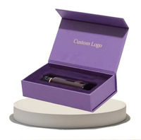 Boîtes de parfum rigides magnétiques en carton de luxe personnalisées avec estampage à chaud du papier/EVA avec logo en feuille d'or