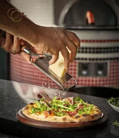 Four à pizza rotatif de grande capacité pour restaurant professionnel, four à pizza au gaz pour quatre pizzas