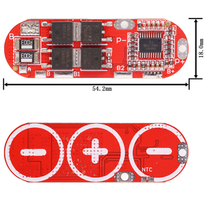 Roarkit 3S 20A BMS 18650 Li-ion LiPo pin bảo vệ Bảng mạch Mô-đun PCM -<span class=keywords><strong>40</strong></span> đến + 50c Nhiệt độ hoạt động ICS mới Trung Quốc - Product Image 5
