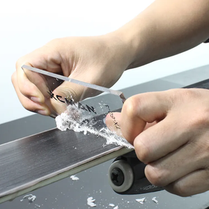 13X6CM 5MM de espesor resistente <span class=keywords><strong>SWIX</strong></span> acrílico esquí Snowboard raspador Plexi cera raspador para esquí y Snowboard Tuning - Product Image 4