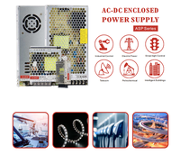 Alimentation électrique fermée à sortie unique Jiangtek série ASP-20 avec plusieurs protections pour les machines d'automatisation industrielle