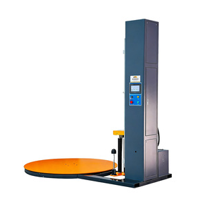 Machine d'emballage de palettes entièrement automatique avec <span class=keywords><strong>film</strong></span> étirable pour charges de palettes industrielles - Product Image 3
