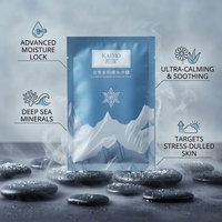 Sachets personnalisés imprimés pour masques faciaux, échantillons de soins de la peau, petits sachets cosmétiques en aluminium anti-humidité avec ligne de découpe laser facile à ouvrir