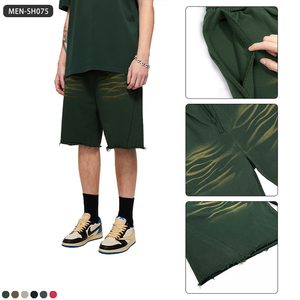 Của nam giới 360gsm 100% cotton quần <span class=keywords><strong>short</strong></span>-<span class=keywords><strong>Tiger</strong></span> in giản dị dạo phố quần <span class=keywords><strong>short</strong></span>, mỹ cao đường phố lỏng phù hợp với mùa hè ngoài trời quần ngắn - Product Image 3