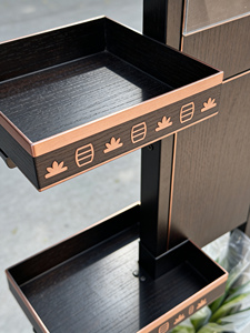 Expositor de Lujo Personalizado de Madera y Metal para Botellas de Vino, Whisky, Cerveza, Alcohol y <span class=keywords><strong>Tequila</strong></span>, para Tiendas, Bares y Venta al por Mayor - Product Image 2