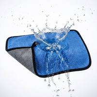 Serviette de lavage et de séchage professionnelle en microfibre corail compressée 800 GSM, écologique, pour le detailing automobile, vente en gros usine