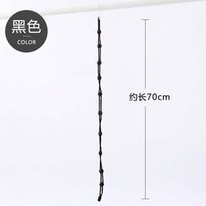 เชือกตากถุงเท้าอเนกประสงค์ เชือกซักถุงเท้า ราวตากผ้าสำหรับนักเรียน เชือกซักและตากถุงเท้าในเส้นเดียว - Product Image 6