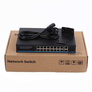 Chinasky Commutateur Réseau PoE 16 Ports 10/100 Mbps 250m avec 2 Uplinks Gigabit RJ-45 et 1 SFP Gigabit (20 Gbit/s Non-Blocking POE1621H-2) - Product Image 4
