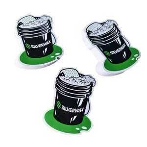 Uso al aire libre personalizado resistente a la intemperie troquelado Logo ventana pegatina letras calcomanías personalizado parabrisas parachoques vinilo coche pegatina - Product Image 3