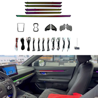 Éclairage d'ambiance dynamique 28 couleurs pour l'intérieur de voiture Honda CRV 2023, bande lumineuse décorative, accessoires