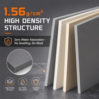Plaque PVC solide OEM Bestpay 2-30mm 4x8ft Densité 1.38g/cm³ Résistante aux acides et aux alcalis Service de découpe sur mesure