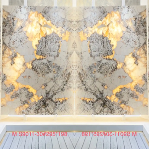 Patagonia <span class=keywords><strong>Onyx</strong></span> Marble con retroiluminación Pandora White Marble Bookmatched Slab Decoración de interiores - Product Image 4