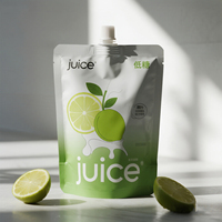 Prix usine – Emballage organique refermable de 100 ml, 120 ml, 150 ml avec logo personnalisé imprimé – Sachet pulvérisateur transparent autoportant