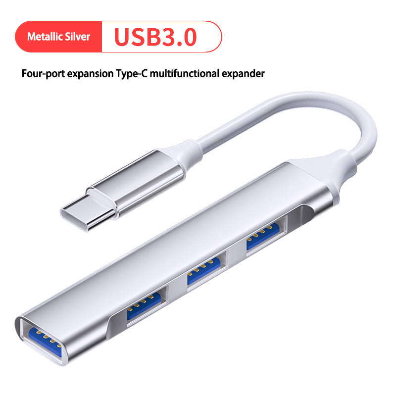 Plata - Tipo-C+USB2.0*3+USB3.0*1