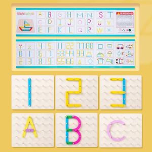 Wooden Construction <b>Puzzle</b> Educational Stacking Blocks Toy Set Shape Color Sorter Pegboard Activity Board Sort Game - Product Image 6