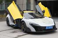 675LT Kits Kits de carrosserie pour McLaren 650S excellente qualité en Fiber de carbone humide lèvre avant jupe latérale diffuseur arrière capot capot garde-boue