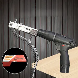 Automatic Chain Nail Gun Cordless Autofeed Collated Drywall Screwgun Attachment