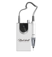 BIN perceuse à ongles électrique perceuse à ongles enfichable ABS alliage d'aluminium CE perceuse à ongles avec système de vide 20 pièces