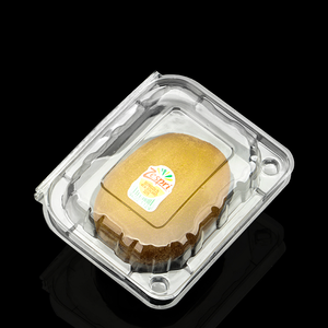 Kotak Plastik PET Sekali Pakai Berkualitas Tinggi, Transparan, dengan Tutup, Food Grade, Model <span class=keywords><strong>Clamshell</strong></span> untuk Kemasan Kiwi - Product Image 4