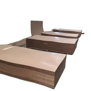Panneau dur personnalisable brun foncé uni de haute qualité 1220*2440mm de prix bon marché pour la boîte-cadeau de paquet