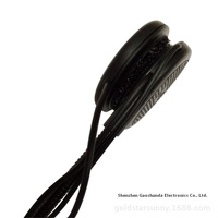 Casque Stéréo Classique Europhone L1M pour Casques de Moto, Écouteurs Sans Fil Étanche en ABS pour Appels et Musique