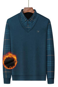 <span class=keywords><strong>เสื้อ</strong></span>เชิ้ตไหมพรมหนานุ่มสำหรับ<span class=keywords><strong>ผู้</strong></span>ชายสไตล์ใหม่ประจำฤดูใบไม้ร่วงและฤดูหนาว  ลายพิมพ์แขนยาวสำหรับ<span class=keywords><strong>ผู้</strong></span><span class=keywords><strong>สูงอายุ</strong></span>  ลายสก็อต - Product Image 3