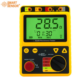 Medidor de Resistencia a Tierra Inteligente AR4105A+ con Pantalla Digital de 500V - Product Image 4
