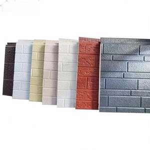 <span class=keywords><strong>Aislamiento</strong></span> térmico ecológico Paneles <span class=keywords><strong>de</strong></span> fachada en relieve Revestimiento <span class=keywords><strong>de</strong></span> paredes <span class=keywords><strong>de</strong></span> metal Paneles sándwich - Product Image 2