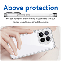 Nouvelle coque transparente pour Xiaomi 17T Pro, coque de téléphone portable fine anti-rayures en TPU souple + dos en acrylique rigide pour Xiaomi Mi 17T Pro