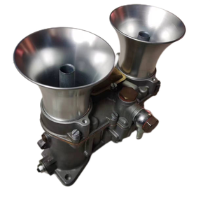 WP33-8-100A 큰 공기 혼 피팅 FAJS WEBER 48/51IDA 기화기 실버 재료는 알루미늄입니다 - Product Image 5