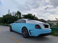 Nuevo Kit de Carrocería en Negro Carbono para Rolls-Royce Wraith con Alerón Delantero/Trasero - Piezas de Auto de Alta Calidad 100% Compatibles