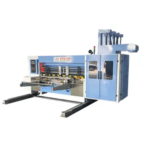 High Speed Lead Edge Feeder Automatic Flexo Printer Slotter Die Cutting Cutter Printing Machine rs4 for carton box corrugated