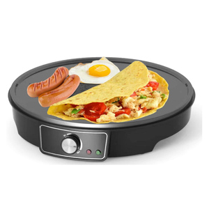 Crêpière électrique antiadhésive 12 pouces à économie d'énergie, plaque chauffante en aluminium, contrôle de température réglable, contrôlée par application, pour usage domestique - Product Image 6